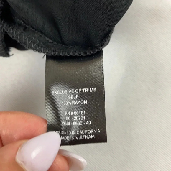 BeBop‎ Black Tassel Hem Short Size XL Juniors NWT - Picture 4 of 8